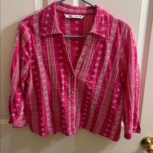 Embroidered Zara Blouse